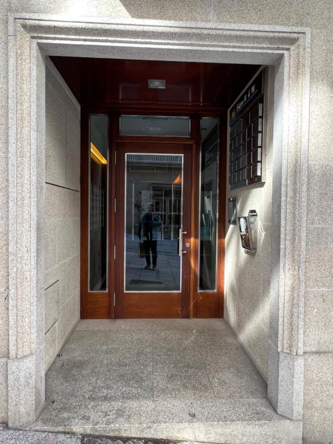 The Blue Flat Vigo Apartment Exterior foto